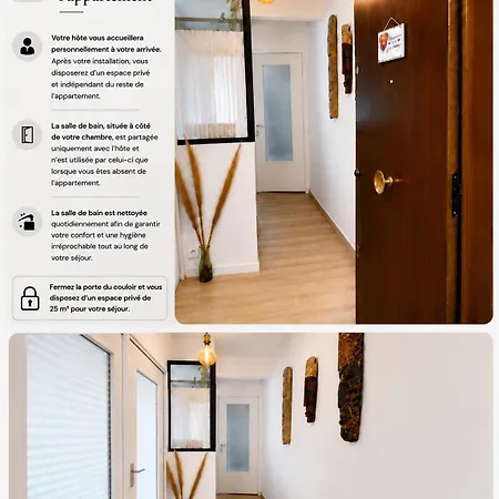 Habitación en casa particular D Hôte Avec Clim Terrasse Et Petit Déjeuner Hauteurs De