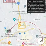 D Avec Clim Terrasse Et Petit Dejeuner Hauteurs De 홈스테이 니스